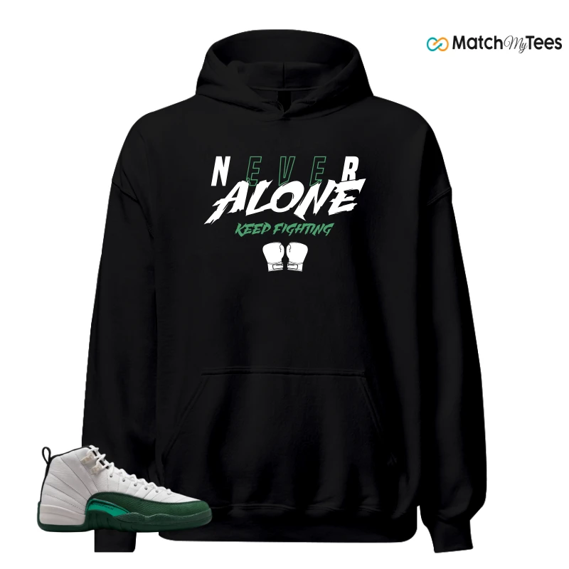NIKE AIR JORDAN 12 RETRO BUCKS SNEAKER Matching Tees hoodie