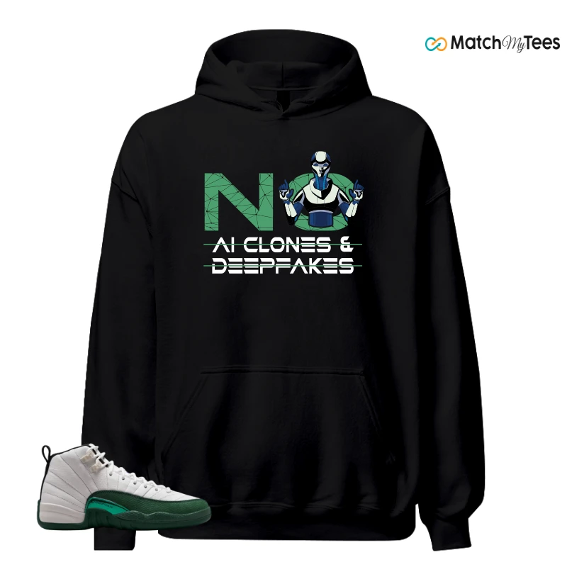 NIKE AIR JORDAN 12 RETRO BUCKS SNEAKER Matching Tees hoodie