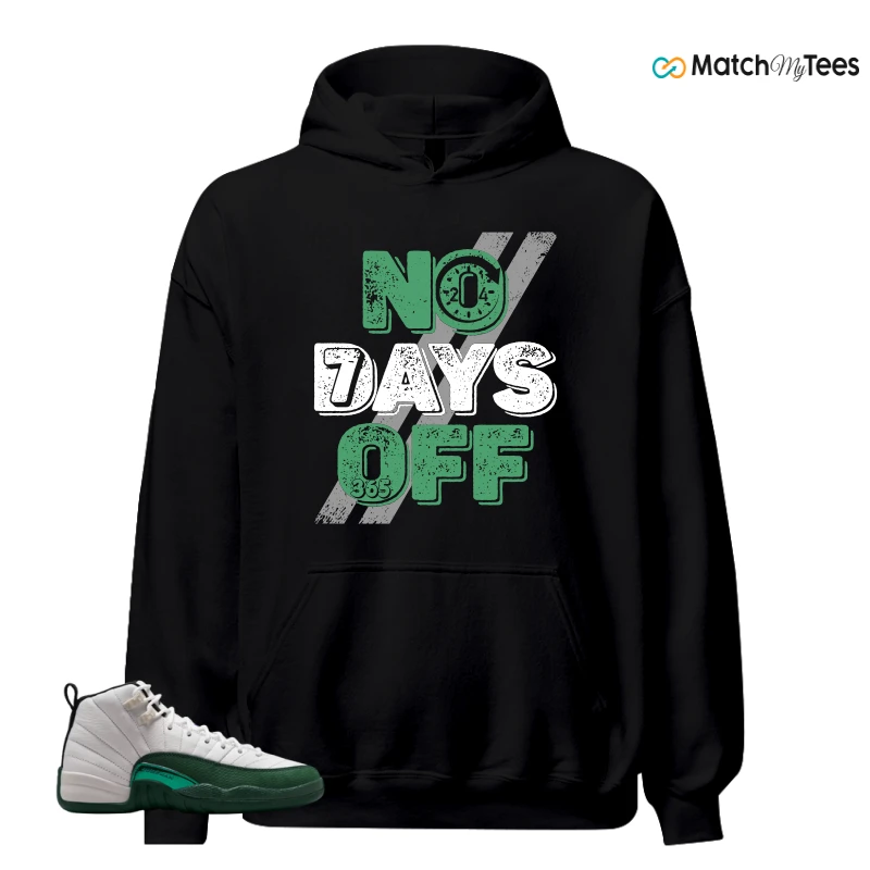 NIKE AIR JORDAN 12 RETRO BUCKS SNEAKER Matching Tees hoodie