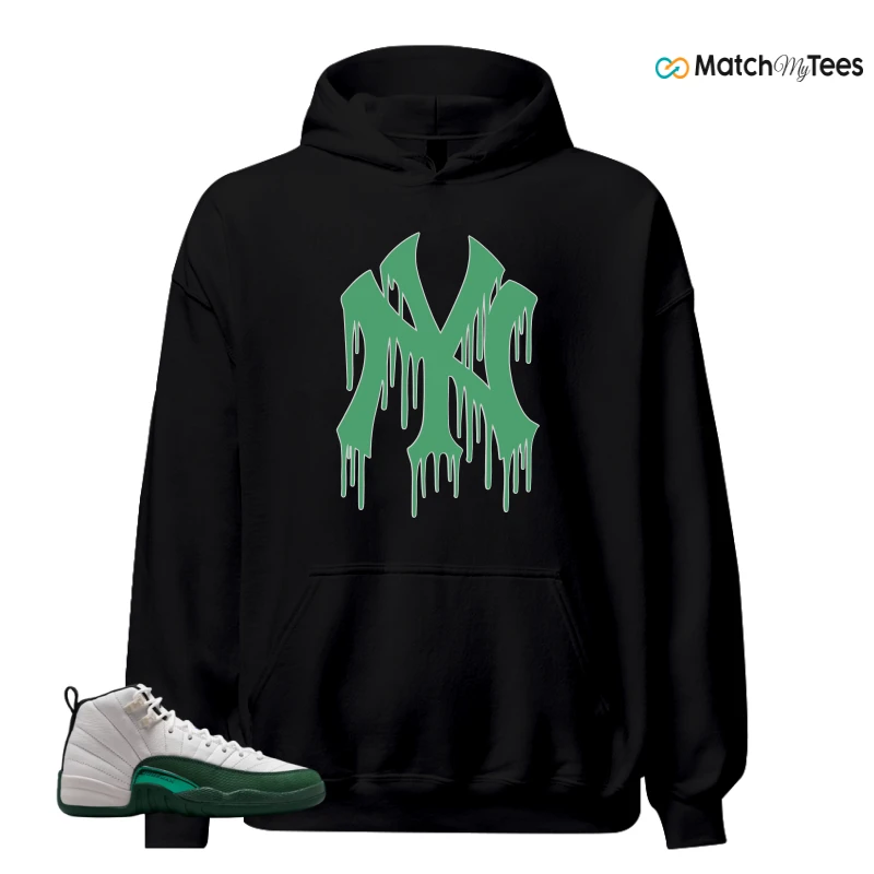 NIKE AIR JORDAN 12 RETRO BUCKS SNEAKER Matching Tees hoodie