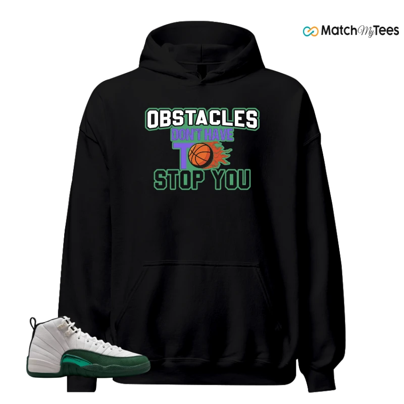 NIKE AIR JORDAN 12 RETRO BUCKS SNEAKER Matching Tees hoodie