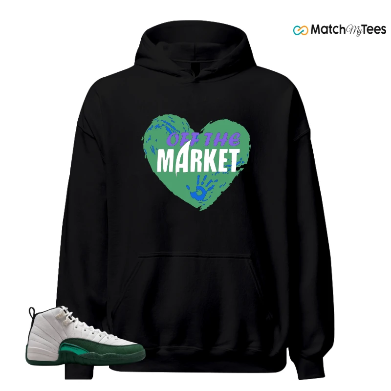 NIKE AIR JORDAN 12 RETRO BUCKS SNEAKER Matching Tees hoodie