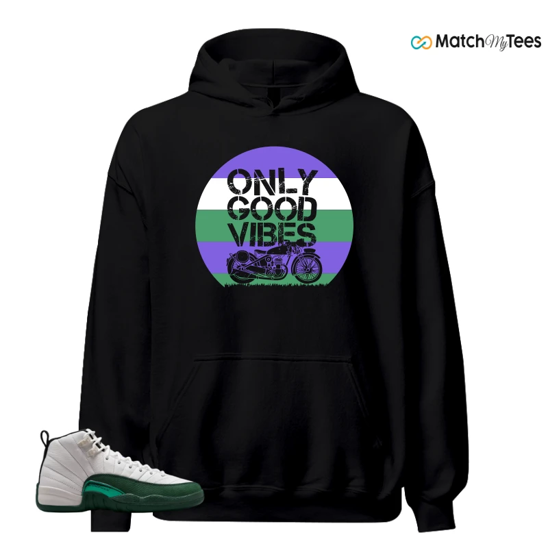 NIKE AIR JORDAN 12 RETRO BUCKS SNEAKER Matching Tees hoodie