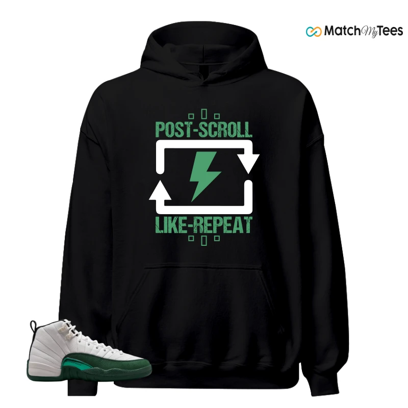 NIKE AIR JORDAN 12 RETRO BUCKS SNEAKER Matching Tees hoodie
