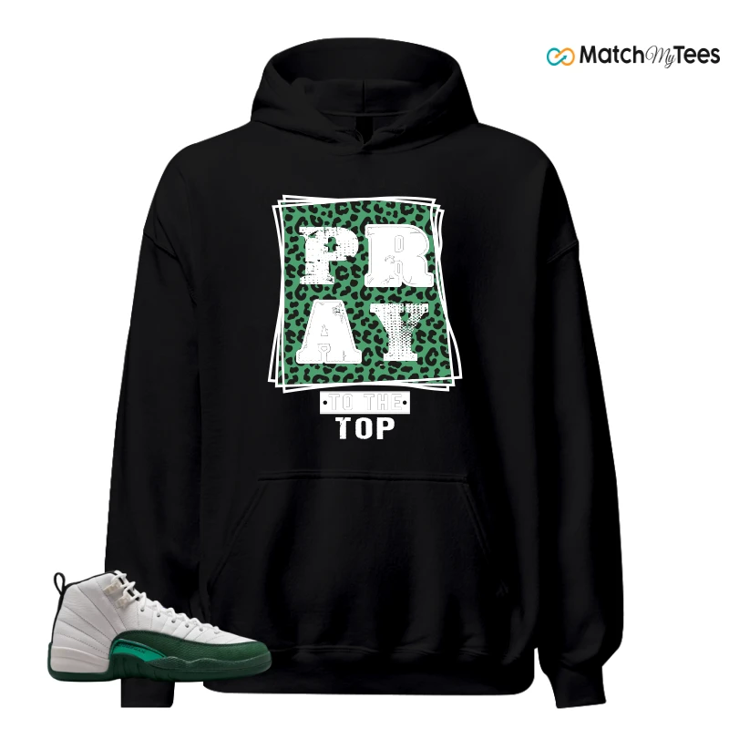 NIKE AIR JORDAN 12 RETRO BUCKS SNEAKER Matching Tees hoodie