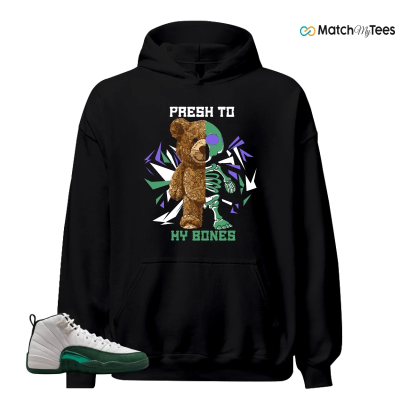 NIKE AIR JORDAN 12 RETRO BUCKS SNEAKER Matching Tees hoodie
