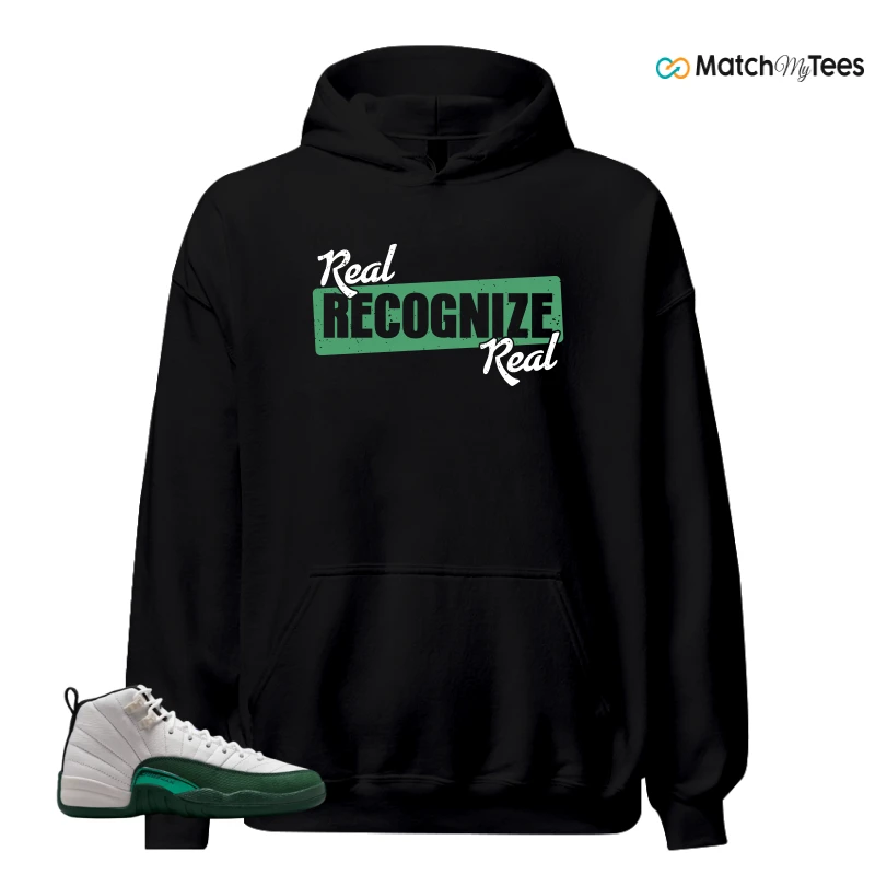 NIKE AIR JORDAN 12 RETRO BUCKS SNEAKER Matching Tees hoodie