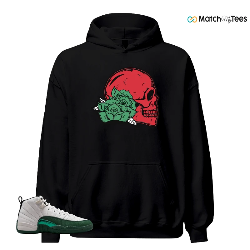 NIKE AIR JORDAN 12 RETRO BUCKS SNEAKER Matching Tees hoodie