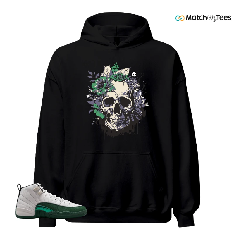 NIKE AIR JORDAN 12 RETRO BUCKS SNEAKER Matching Tees hoodie