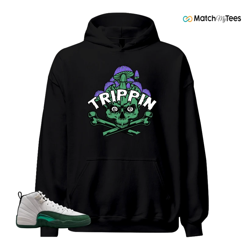 NIKE AIR JORDAN 12 RETRO BUCKS SNEAKER Matching Tees hoodie