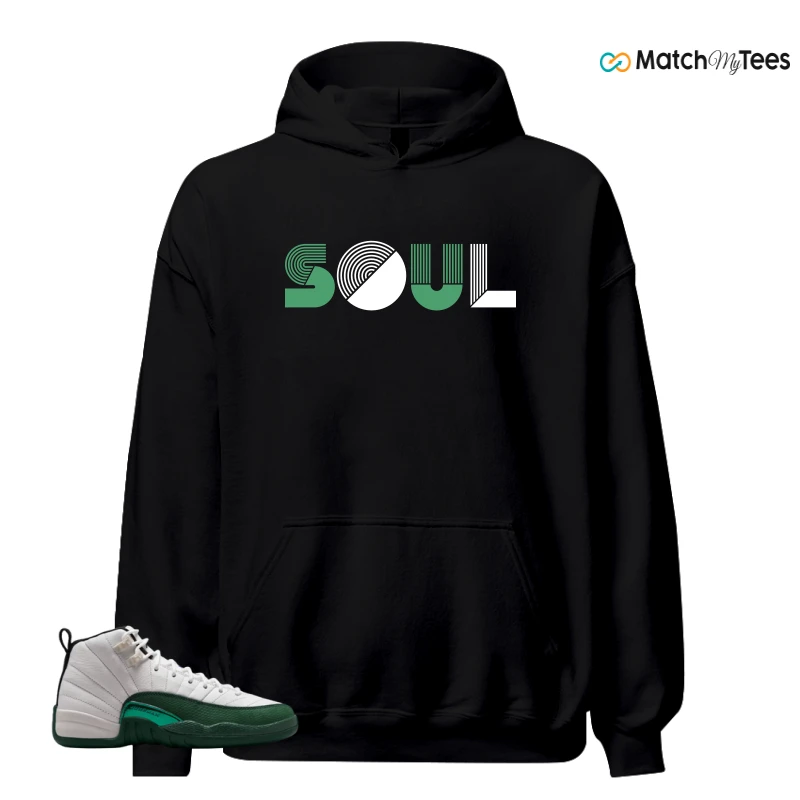 NIKE AIR JORDAN 12 RETRO BUCKS SNEAKER Matching Tees hoodie
