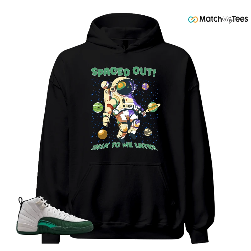 NIKE AIR JORDAN 12 RETRO BUCKS SNEAKER Matching Tees hoodie