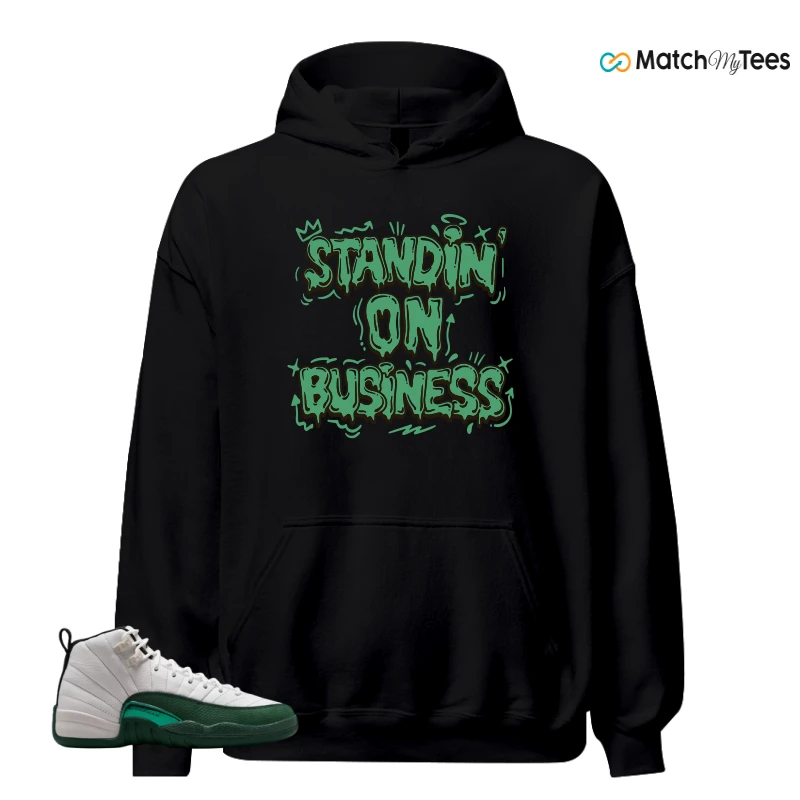 NIKE AIR JORDAN 12 RETRO BUCKS SNEAKER Matching Tees hoodie