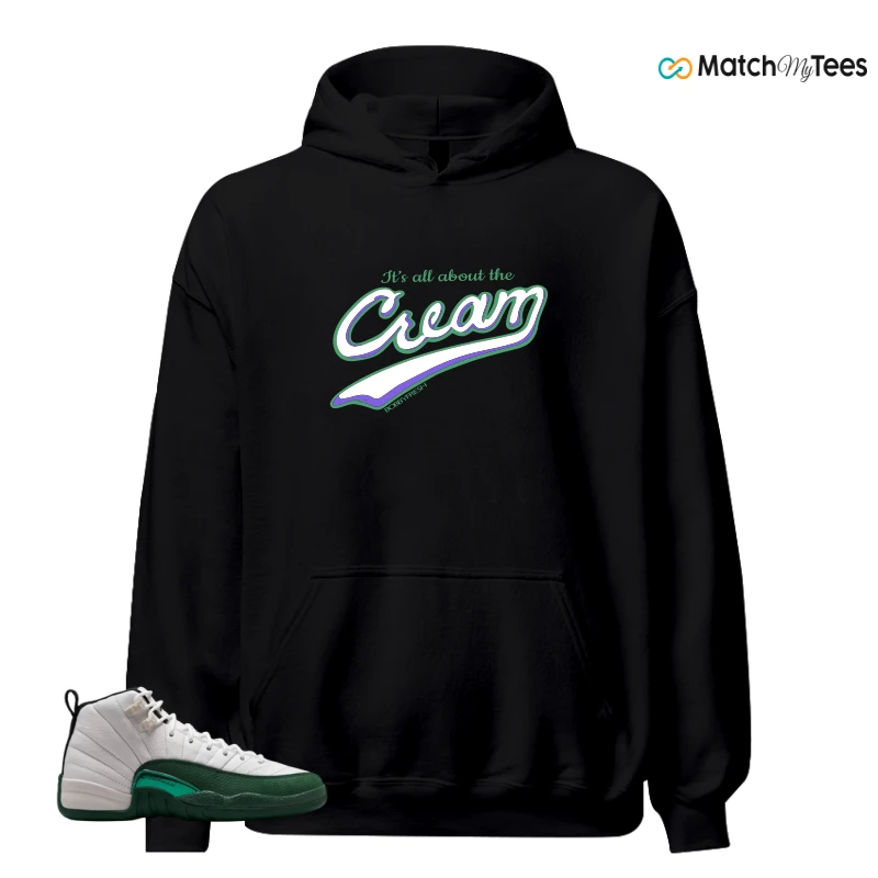 NIKE AIR JORDAN 12 RETRO BUCKS SNEAKER Matching Tees hoodie