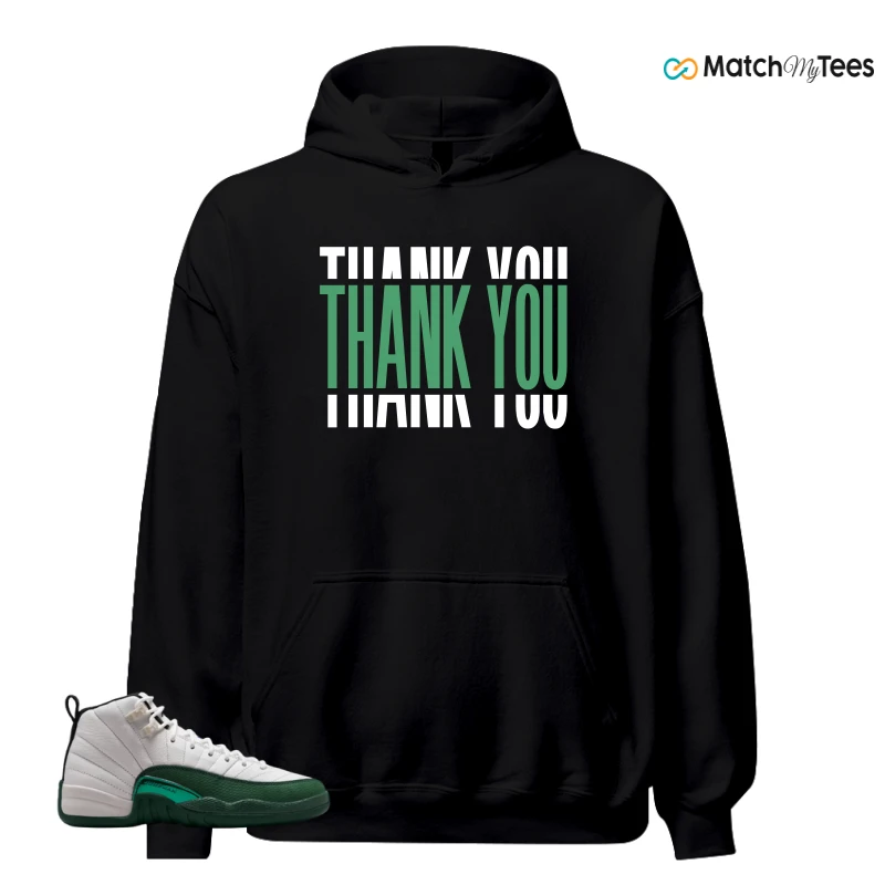 NIKE AIR JORDAN 12 RETRO BUCKS SNEAKER Matching Tees hoodie
