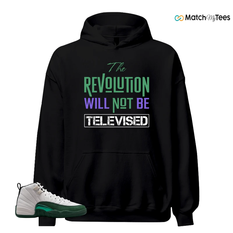 NIKE AIR JORDAN 12 RETRO BUCKS SNEAKER Matching Tees hoodie