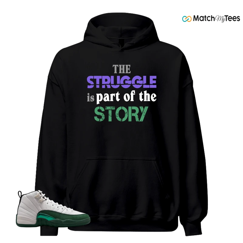 NIKE AIR JORDAN 12 RETRO BUCKS SNEAKER Matching Tees hoodie