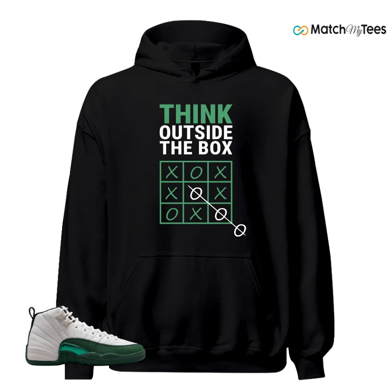 NIKE AIR JORDAN 12 RETRO BUCKS SNEAKER Matching Tees hoodie