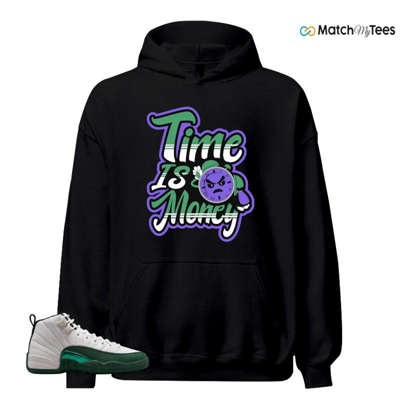 NIKE AIR JORDAN 12 RETRO BUCKS SNEAKER Matching Tees hoodie
