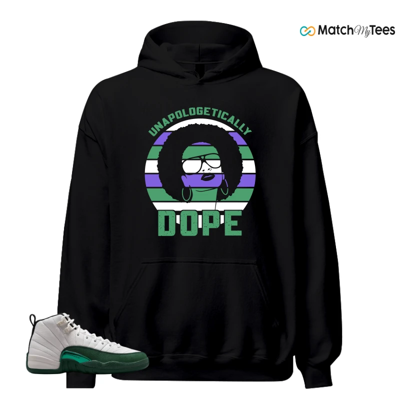 NIKE AIR JORDAN 12 RETRO BUCKS SNEAKER Matching Tees hoodie