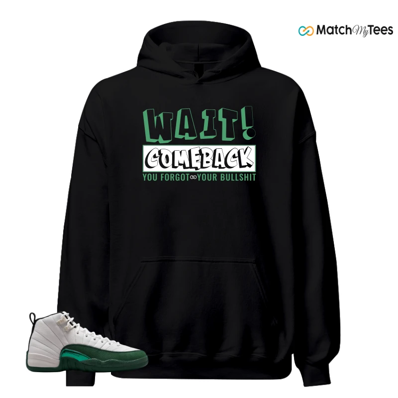 NIKE AIR JORDAN 12 RETRO BUCKS SNEAKER Matching Tees hoodie