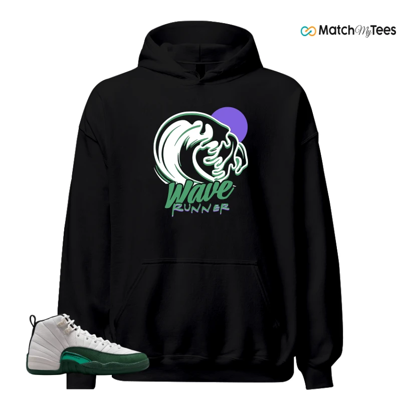 NIKE AIR JORDAN 12 RETRO BUCKS SNEAKER Matching Tees hoodie