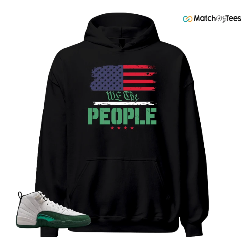 NIKE AIR JORDAN 12 RETRO BUCKS SNEAKER Matching Tees hoodie
