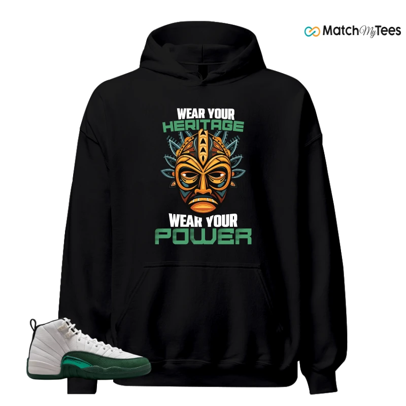 NIKE AIR JORDAN 12 RETRO BUCKS SNEAKER Matching Tees hoodie