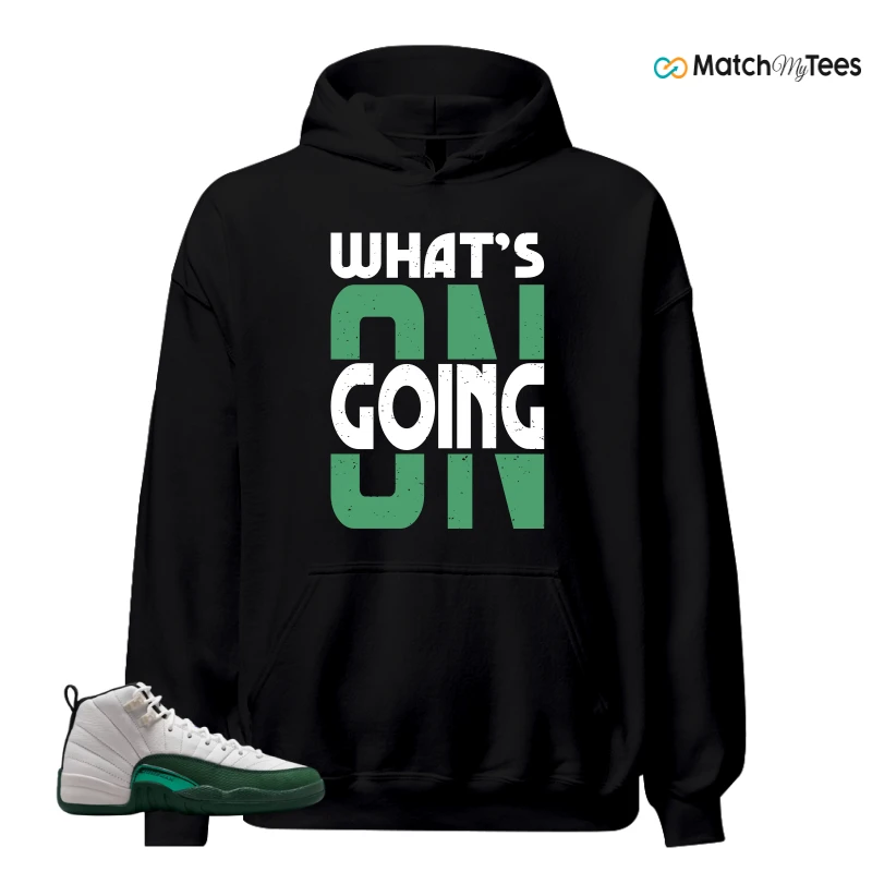 NIKE AIR JORDAN 12 RETRO BUCKS SNEAKER Matching Tees hoodie