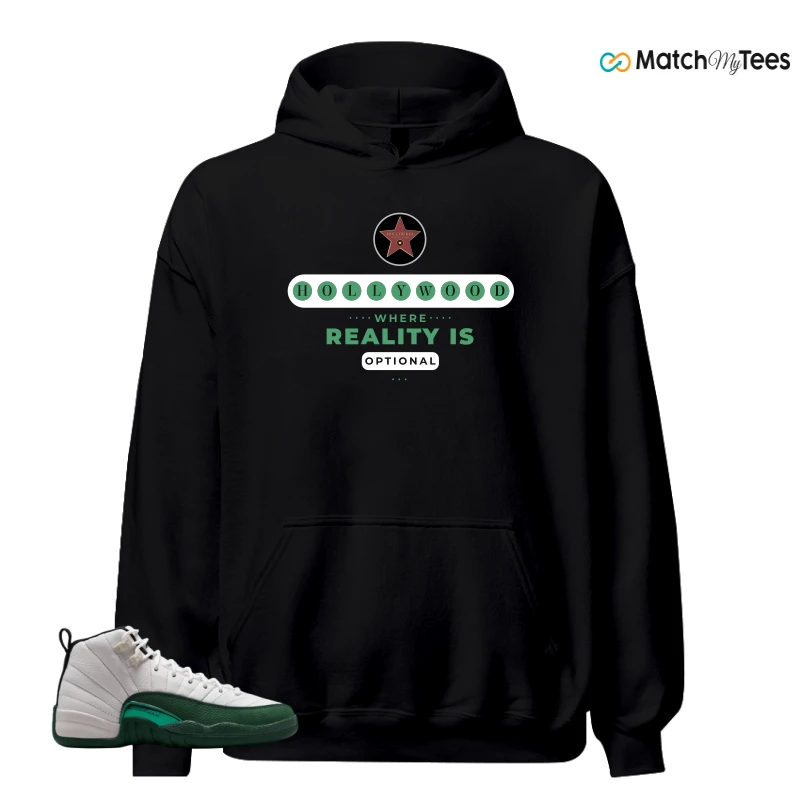 NIKE AIR JORDAN 12 RETRO BUCKS SNEAKER Matching Tees hoodie