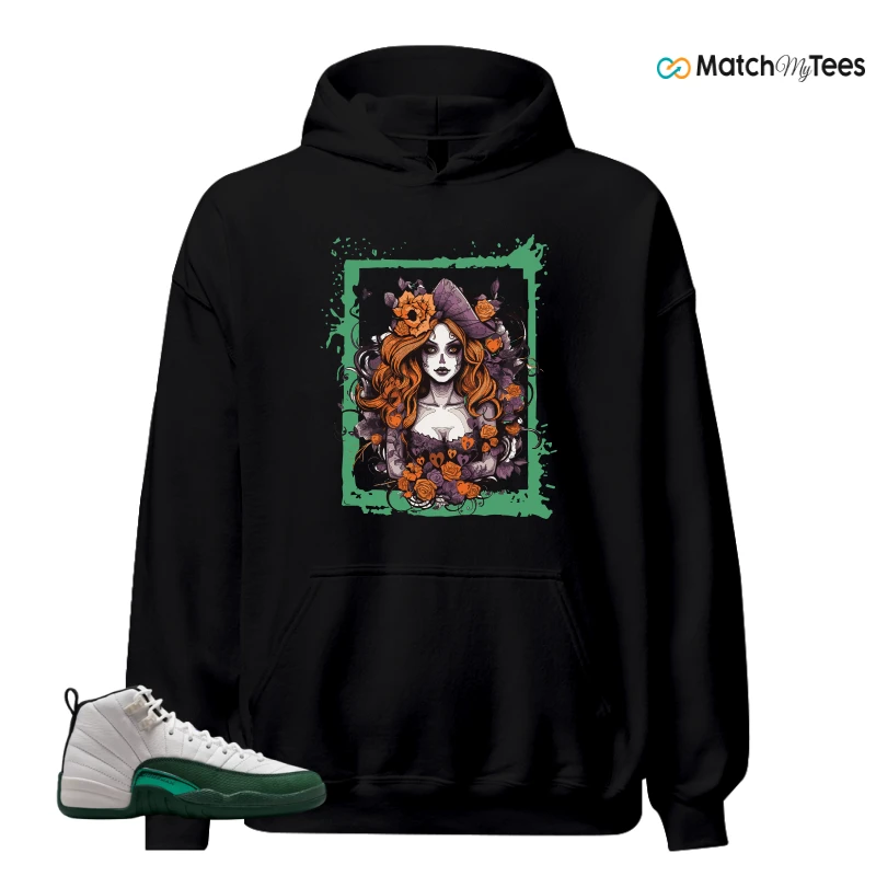 NIKE AIR JORDAN 12 RETRO BUCKS SNEAKER Matching Tees hoodie