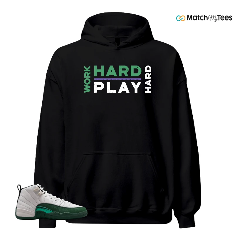 NIKE AIR JORDAN 12 RETRO BUCKS SNEAKER Matching Tees hoodie
