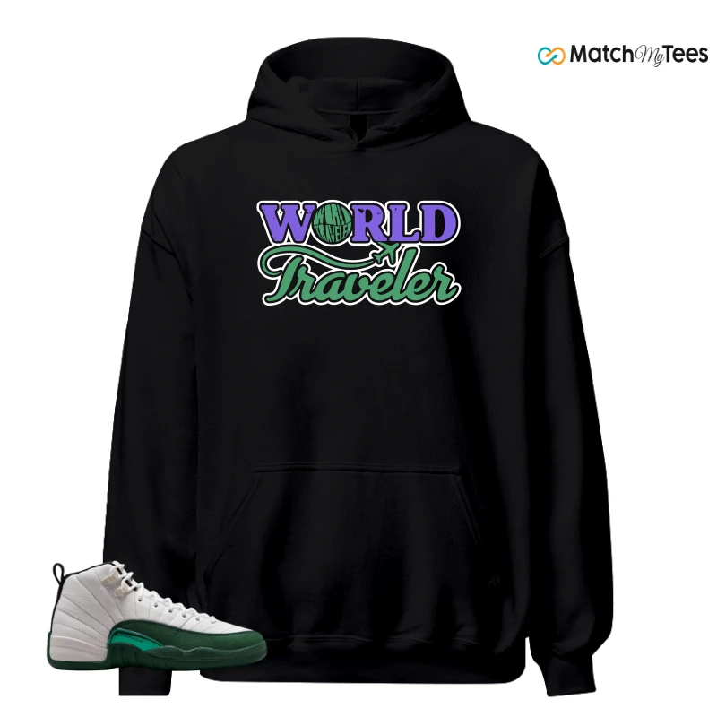 NIKE AIR JORDAN 12 RETRO BUCKS SNEAKER Matching Tees hoodie