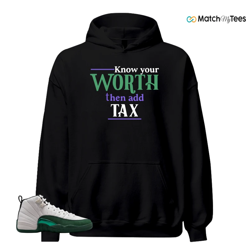 NIKE AIR JORDAN 12 RETRO BUCKS SNEAKER Matching Tees hoodie