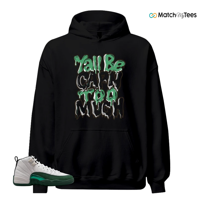 NIKE AIR JORDAN 12 RETRO BUCKS SNEAKER Matching Tees hoodie