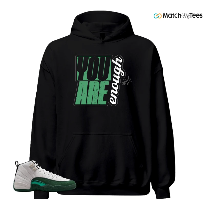 NIKE AIR JORDAN 12 RETRO BUCKS SNEAKER Matching Tees hoodie