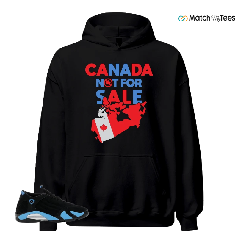 NIKE AIR JORDAN 14 RETRO BLACK UNIVERSITY BLUE (2026) (GS) SNEAKER Matching Tees hoodie