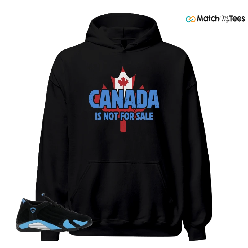 NIKE AIR JORDAN 14 RETRO BLACK UNIVERSITY BLUE (2026) (GS) SNEAKER Matching Tees hoodie