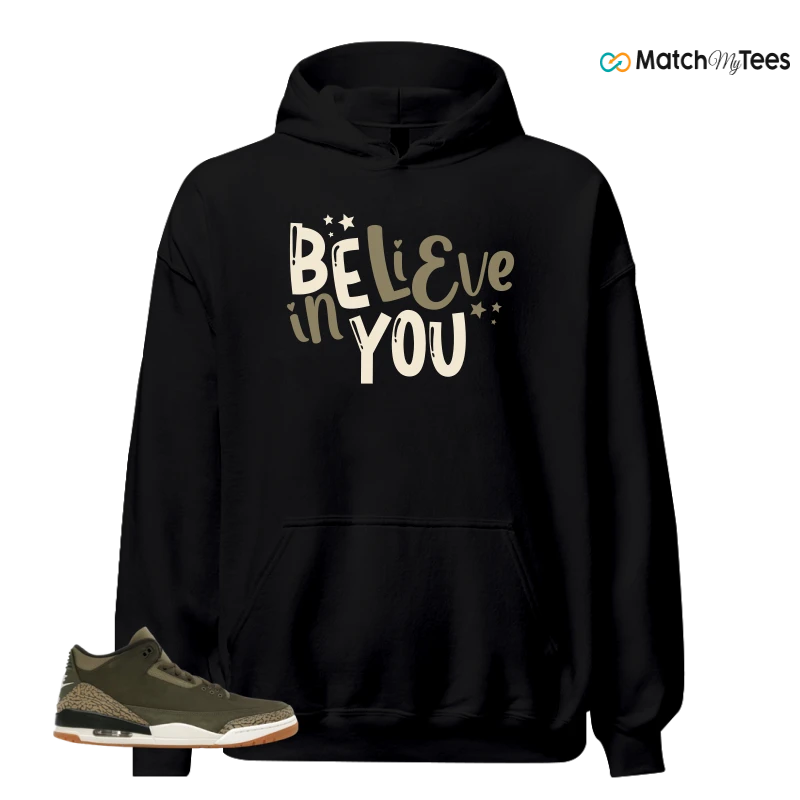 NIKE AIR JORDAN 3 RETRO FAMILY AFFAIR SNEAKER Matching Tees hoodie
