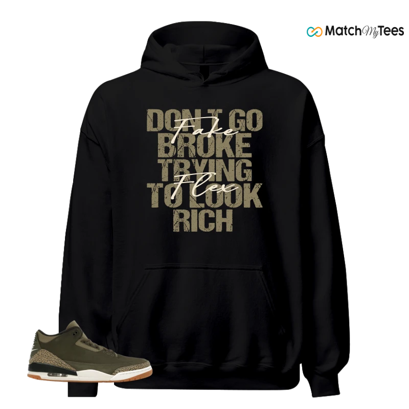 NIKE AIR JORDAN 3 RETRO FAMILY AFFAIR SNEAKER Matching Tees hoodie