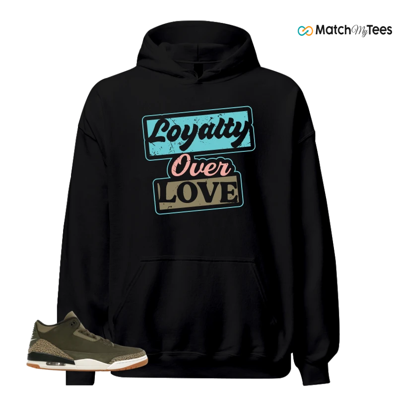 NIKE AIR JORDAN 3 RETRO FAMILY AFFAIR SNEAKER Matching Tees hoodie