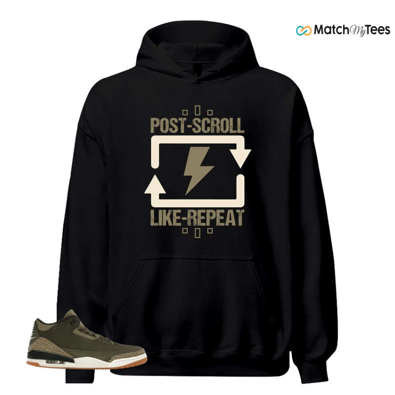 NIKE AIR JORDAN 3 RETRO FAMILY AFFAIR SNEAKER Matching Tees hoodie