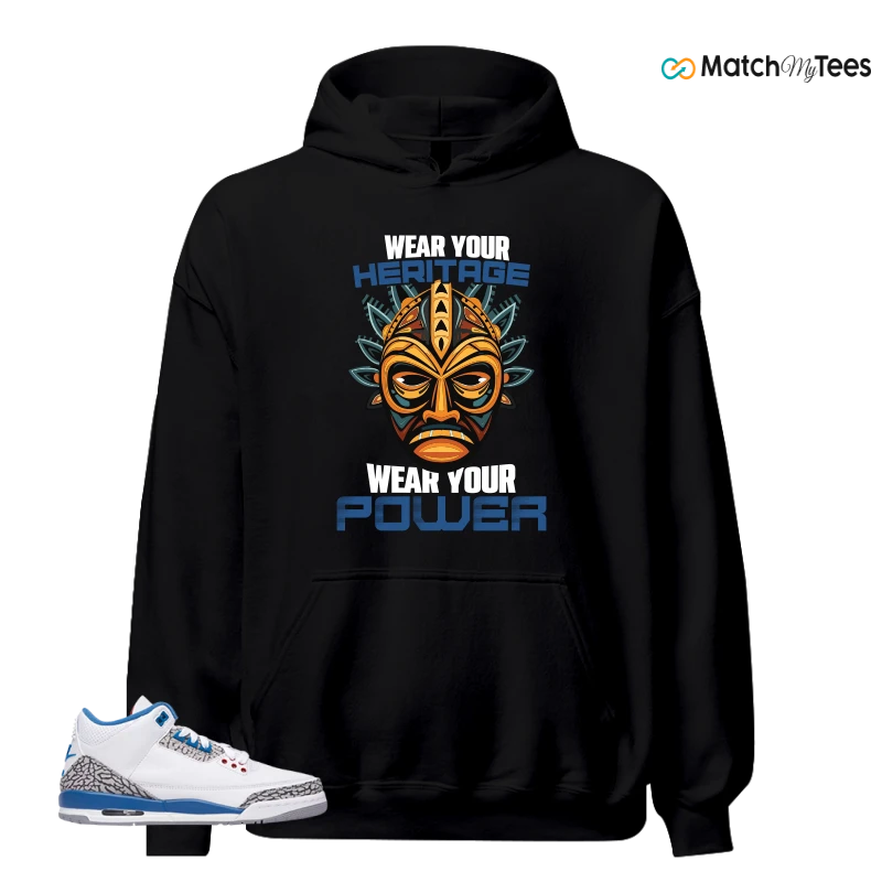 NIKE AIR JORDAN 3 RETRO TRUE BLUE 2026 GRADE SCHOOL SNEAKER Matching Tees hoodie