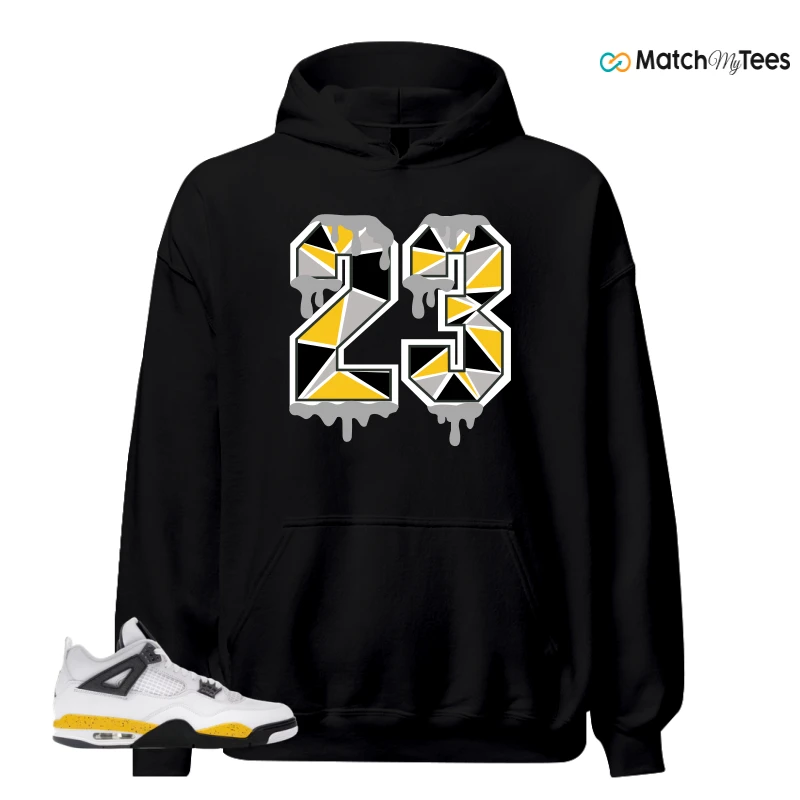 NIKE AIR JORDAN 4 RARE AIR TOUR YELLOW SNEAKER Matching Tees hoodie