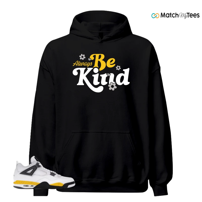 NIKE AIR JORDAN 4 RARE AIR TOUR YELLOW SNEAKER Matching Tees hoodie