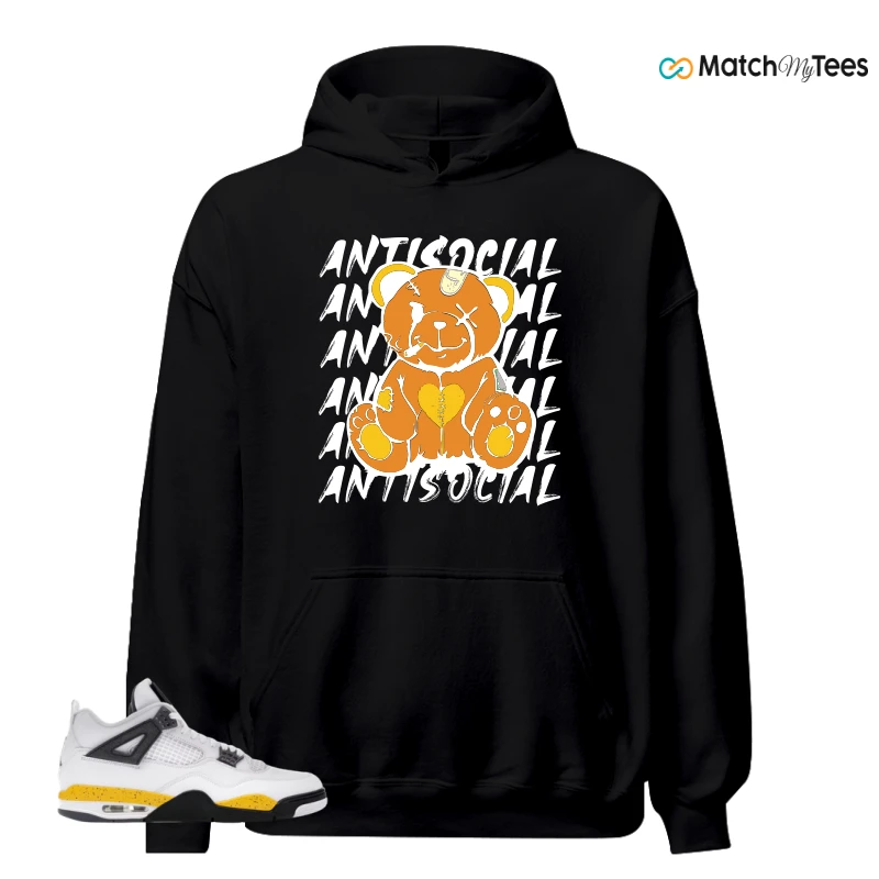 NIKE AIR JORDAN 4 RARE AIR TOUR YELLOW SNEAKER Matching Tees hoodie