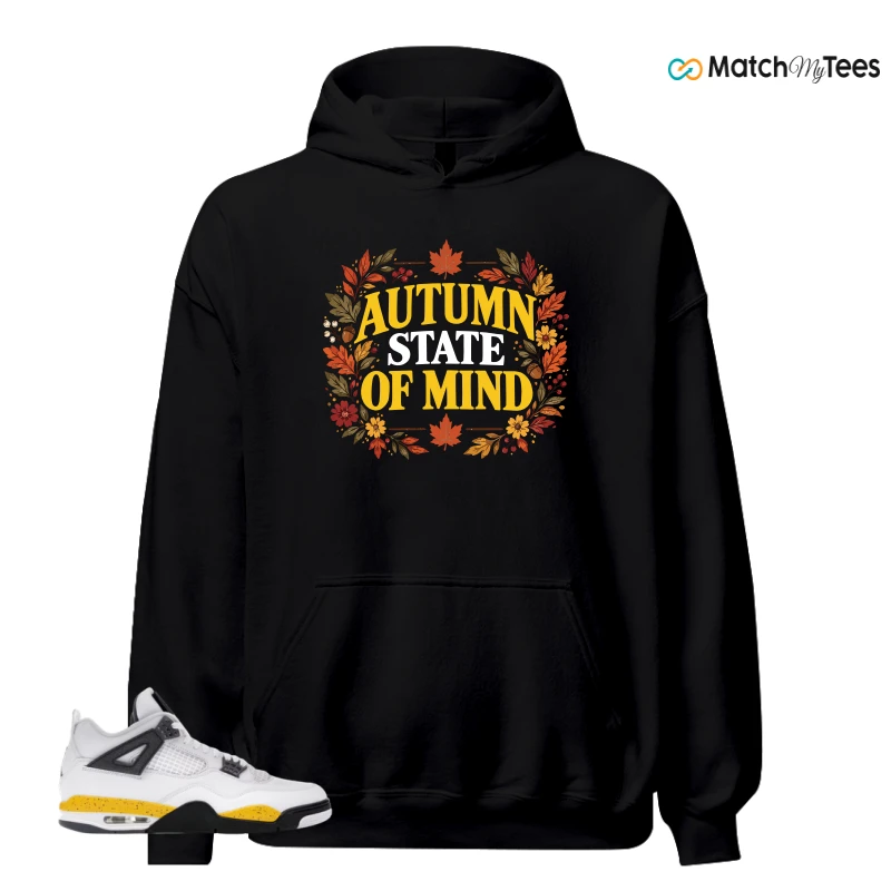 NIKE AIR JORDAN 4 RARE AIR TOUR YELLOW SNEAKER Matching Tees hoodie