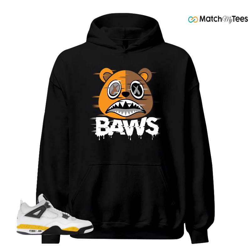NIKE AIR JORDAN 4 RARE AIR TOUR YELLOW SNEAKER Matching Tees hoodie