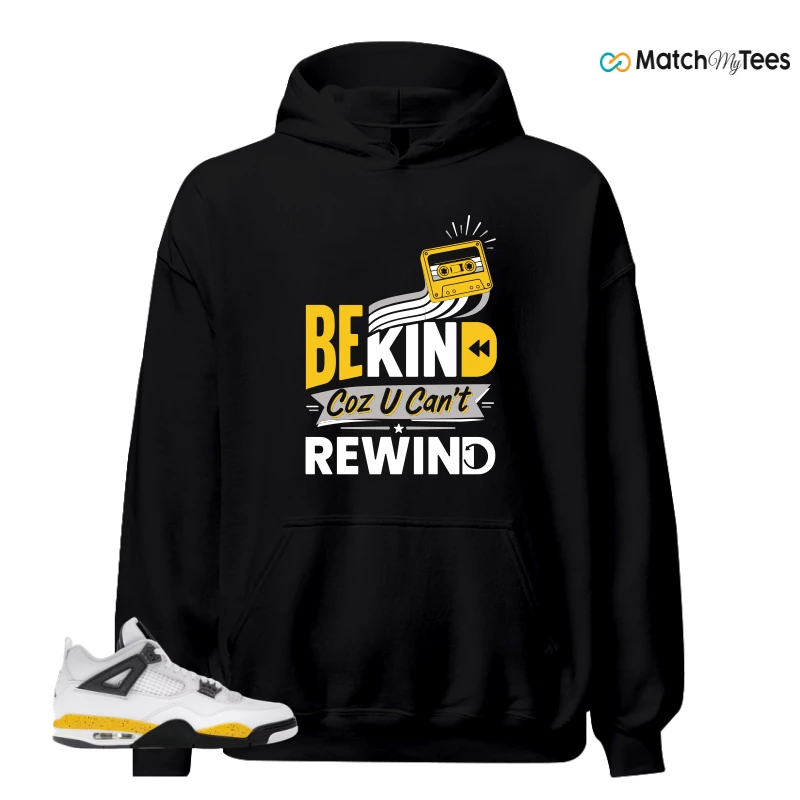 NIKE AIR JORDAN 4 RARE AIR TOUR YELLOW SNEAKER Matching Tees hoodie