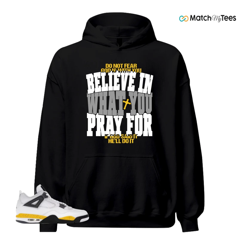 NIKE AIR JORDAN 4 RARE AIR TOUR YELLOW SNEAKER Matching Tees hoodie